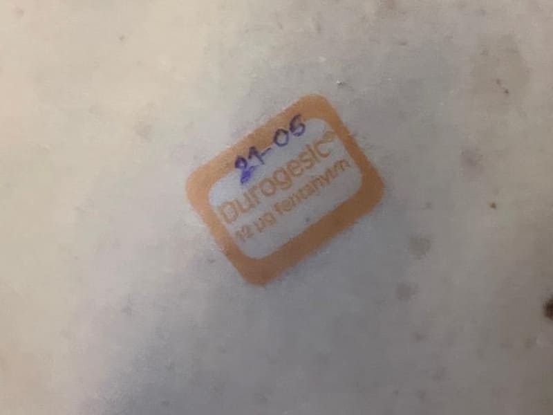 patch morphine