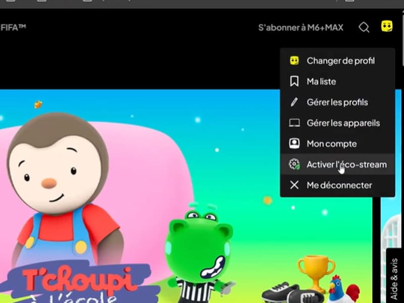 régler le débit des vidéos