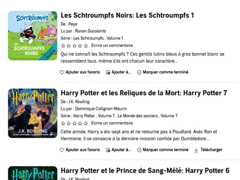 audiolivres