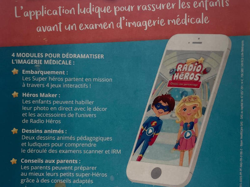 application radio heros